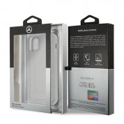 Mercedes TPU Transparent Case V2 - силиконов (TPU) удароустойчив калъф за iPhone 12, iPhone 12 Pro (прозрачен) 7