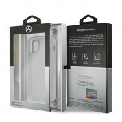 Mercedes TPU Transparent Case - силиконов (TPU) удароустойчив калъф за iPhone 12 Mini (прозрачен) 6