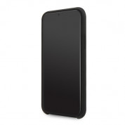Mercedes TPU Silicone Line Case - силиконов (TPU) удароустойчив калъф за iPhone 12 Mini (черен) 2