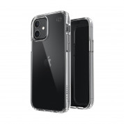 Speck Presidio Perfect Clear Case - удароустойчив хибриден кейс за iPhone 12, iPhone 12 Pro (прозрачен) 6