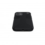 Speck Presidio 2 Grip Case - удароустойчив хибриден кейс за iPhone 12 Mini (черен) 3