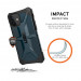 Urban Armor Gear Plasma - удароустойчив хибриден кейс за iPhone 12, iPhone 12 Pro (тъмносин) 2