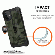 Urban Armor Gear Pathfinder SE Camo Case - удароустойчив хибриден кейс за iPhone 12 Mini (камуфлаж) 8