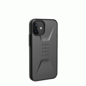 Urban Armor Gear Civilian Case for iPhone 12 mini (silver) 3