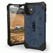 Urban Armor Gear Pathfinder Case - удароустойчив хибриден кейс за iPhone 12, iPhone 12 Pro (тъмносин)