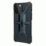 Urban Armor Gear Plasma - удароустойчив хибриден кейс за iPhone 12 Pro Max (тъмносин) 1