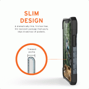 Urban Armor Gear Plasma - удароустойчив хибриден кейс за iPhone 12 Pro Max (тъмносин) 4