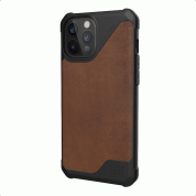 Urban Armor Gear Metropolis LT Supple Italian Leather (LTHR) for iPhone 12 Pro Max (brown) 1