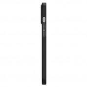 Spigen Thin Fit Case - качествен тънък матиран кейс за iPhone 12, iPhone 12 Pro (черен) 2