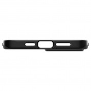 Spigen Thin Fit Case - качествен тънък матиран кейс за iPhone 12, iPhone 12 Pro (черен) 7