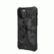 Urban Armor Gear Pathfinder SE Camo Case - удароустойчив хибриден кейс за iPhone 12, iPhone 12 Pro (сив камуфлаж) 2