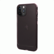 Urban Armor Gear Lucent Case - удароустойчив силиконов калъф за iPhone 12 Pro Max (розов-прозрачен)