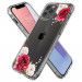 Spigen Cyrill Cecile Case Red Floral - хибриден кейс с висока степен на защита за iPhone 12 Pro Max (цветни мотиви) 2