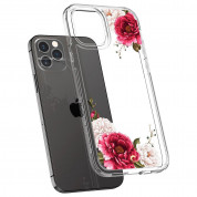 Spigen Cyrill Cecile Case Red Floral - хибриден кейс с висока степен на защита за iPhone 12 Pro Max (цветни мотиви) 2