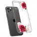 Spigen Cyrill Cecile Case Red Floral - хибриден кейс с висока степен на защита за iPhone 12 Pro Max (цветни мотиви) 3