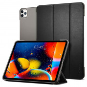 Spigen Case Smart Fold - кожен кейс и поставка за iPad Pro 11 M1 (2021), iPad Pro 11 (2020), iPad Pro 11 (2018) (черен) 1