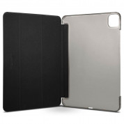 Spigen Case Smart Fold - кожен кейс и поставка за iPad Pro 11 M1 (2021), iPad Pro 11 (2020), iPad Pro 11 (2018) (черен) 6