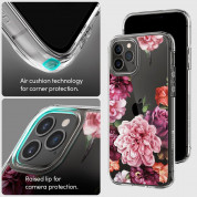 Spigen Cyrill Cecile Case Rose Floral - хибриден кейс с висока степен на защита за iPhone 12, iPhone 12 Pro (цветни мотиви) 6