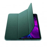 Spigen Urban Fit Case - текстилен кейс и поставка за iPad 11 Pro M2 (2022), iPad 11 Pro M1 (2021), iPad 11 Pro (2020), iPad 11 Pro (2018) (тъмнозелен) 3