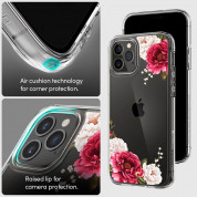 Spigen Cyrill Cecile Case Red Floral for iPhone 12, iPhone 12 Pro (rose floral) 7