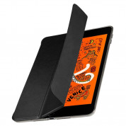 Spigen Case Smart Fold - кожен кейс и поставка за iPad Mini 5 (черен) 3