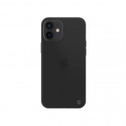 SwitchEasy 0.35 UltraSlim Case - тънък полипропиленов кейс 0.35 мм. за iPhone 12 mini (черен-прозрачен) 1