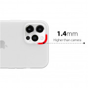 SwitchEasy 0.35 UltraSlim Case - тънък полипропиленов кейс 0.35 мм. за iPhone 12 mini (черен-прозрачен) 8
