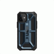 Urban Armor Gear Monarch Case - удароустойчив хибриден кейс за iPhone 12 Mini (син) 1