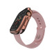 SwitchEasy Odyssey Case - удароустойчив хибриден кейс за Apple Watch 44мм (розово злато) 5