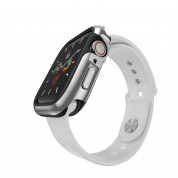 SwitchEasy Odyssey Case - удароустойчив хибриден кейс за Apple Watch 44мм (сребрист) 3