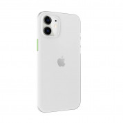SwitchEasy 0.35 UltraSlim Case - тънък полипропиленов кейс 0.35 мм. за iPhone 12 mini (бял-прозрачен) 2