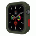 SwitchEasy Colors Case - удароустойчив силиконов (TPU) кейс за Apple Watch 40мм (тъмнозелен) 3