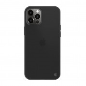 SwitchEasy 0.35 UltraSlim Case - тънък полипропиленов кейс 0.35 мм. за iPhone 12, iPhone 12 Pro (черен-прозрачен) 1