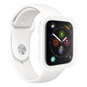 SwitchEasy Colors Case - термополиуретанов удароустойчив кейс за Apple Watch 40мм (бял) 4