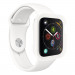 SwitchEasy Colors Case - удароустойчив силиконов (TPU) кейс за Apple Watch 40мм (бял) 5