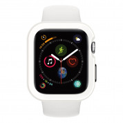SwitchEasy Colors Case - термополиуретанов удароустойчив кейс за Apple Watch 40мм (бял) 3