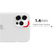 SwitchEasy 0.35 UltraSlim Case - тънък полипропиленов кейс 0.35 мм. за iPhone 12, iPhone 12 Pro (бял-прозрачен) 7