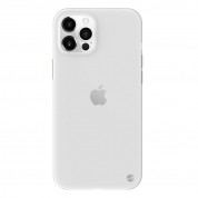 SwitchEasy 0.35 UltraSlim Case - тънък полипропиленов кейс 0.35 мм. за iPhone 12 Pro Max (бял-прозрачен) 1