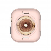 SwitchEasy Colors Case - термополиуретанов удароустойчив кейс за Apple Watch 40мм (розов) 1