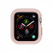 SwitchEasy Colors Case - удароустойчив силиконов (TPU) кейс за Apple Watch 40мм (розов) 3