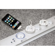 Hama F-Type USB Charger - универсално USB захранване и поставка за iPhone и iPod 4