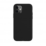 SwitchEasy Skin Case - силиконов (TPU) калъф за iPhone 12 mini (черен) 1