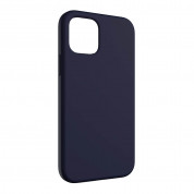 SwitchEasy Skin Case - силиконов (TPU) калъф за iPhone 12 mini (тъмносин) 6