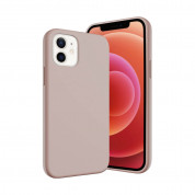SwitchEasy Skin Case - силиконов (TPU) калъф за iPhone 12 mini (розов)