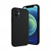 SwitchEasy Skin Case - силиконов (TPU) калъф за iPhone 12, iPhone 12 Pro (черен) 1