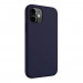 SwitchEasy Skin Case - силиконов (TPU) калъф за iPhone 12 Pro Max (тъмносин) 3