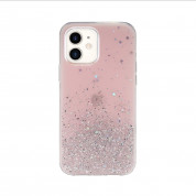 SwitchEasy Starfield Case for iPhone 12 mini (transparent rose) 3