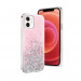 SwitchEasy Starfield Case - дизайнерски удароустойчив хибриден кейс за iPhone 12 mini (розов)  1