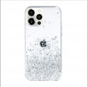SwitchEasy Starfield Case - дизайнерски удароустойчив хибриден кейс за iPhone 12, iPhone 12 Pro (прозрачен)  2