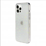 SwitchEasy Starfield Case - дизайнерски удароустойчив хибриден кейс за iPhone 12, iPhone 12 Pro (бял)  3